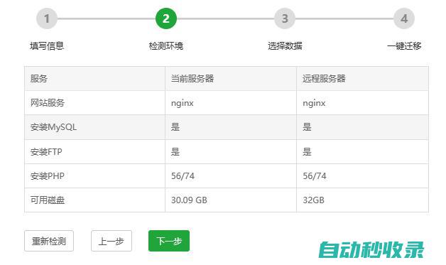 服务器面板一键迁移真的很好用，很适合新人小白白