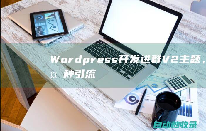 Wordpress开发进群V2主题，多种引流方法，引私域二次变现