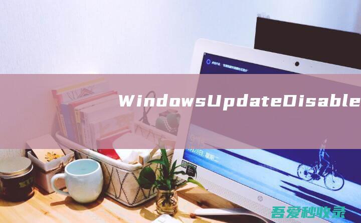 WindowsUpdateDisabler-一键彻底禁用更新工具|瓜皮猪博客