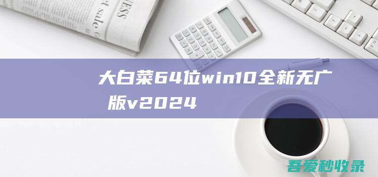 大白菜64位win10全新无广告版v2024.10